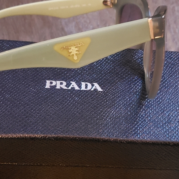 Prada 35mm triangle sunglasses